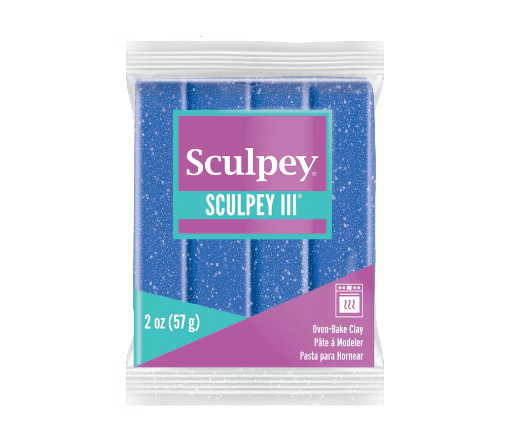 Sculpey III 57gr Blue Glitter (nº 549)