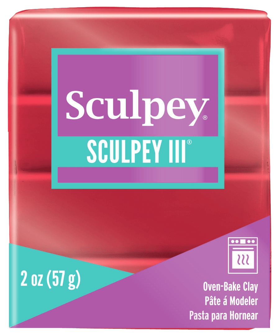 Sculpey III 57gr Deep Red Pearl (nº 1140)