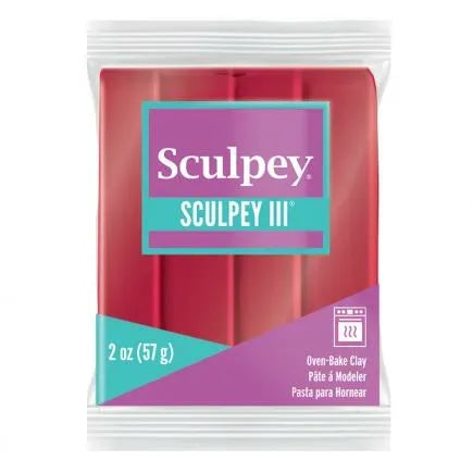 Sculpey III 57gr Deep Red Pearl (nº 1140)