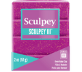 Sculpey III 57gr Violet Glitter (nº 562)