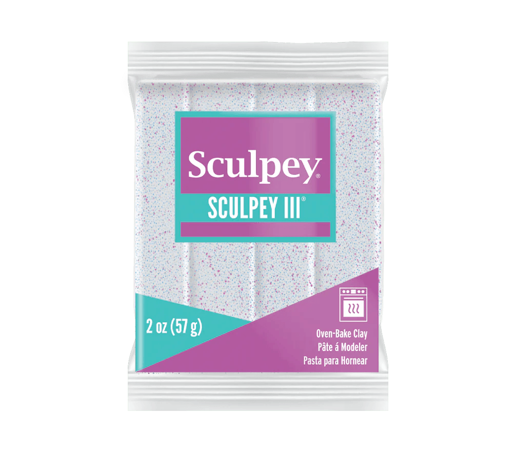 Sculpey III 57gr White Glitter (nº 539)