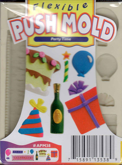 Molde Flexible Cumpleaños - Sculpey