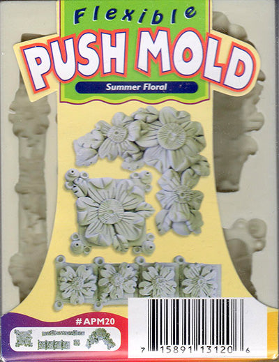 Molde Flexible Flores de Verano - Sculpey