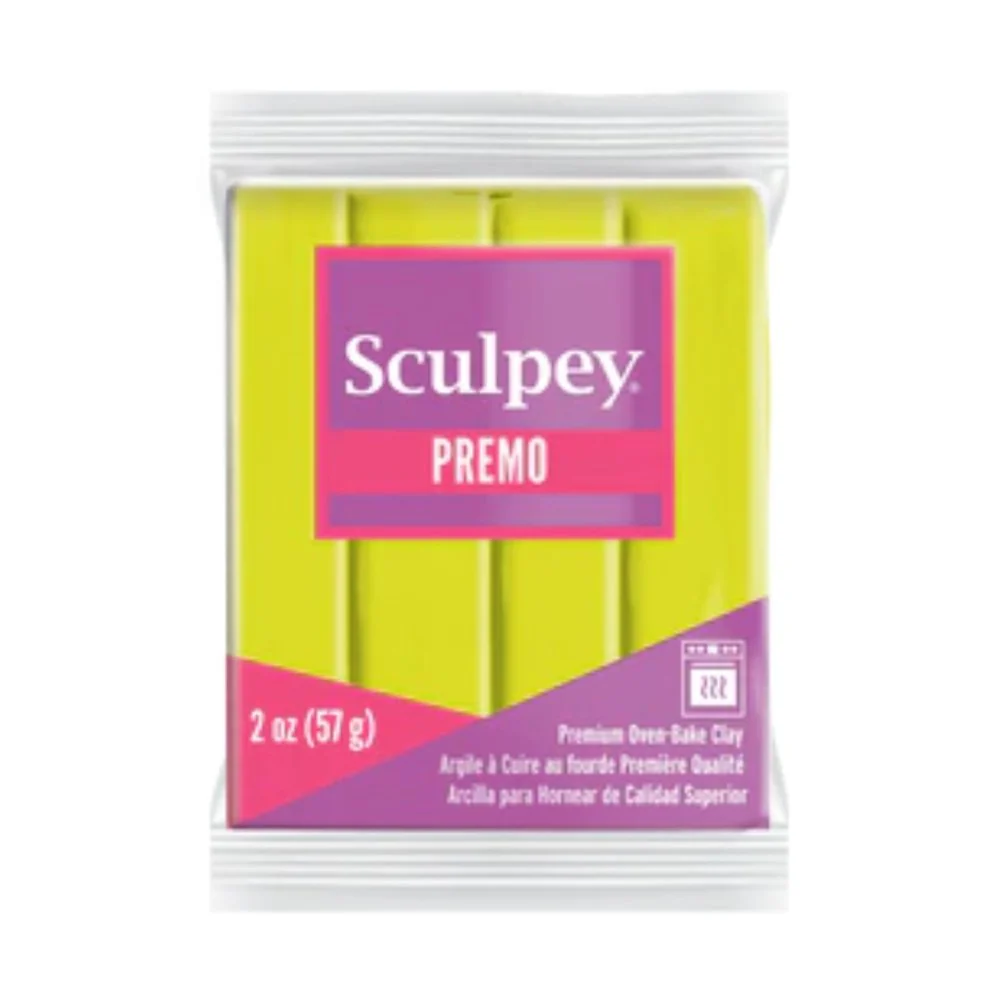 Sculpey Premo 57gr - Amarillo Fluorescente 5600