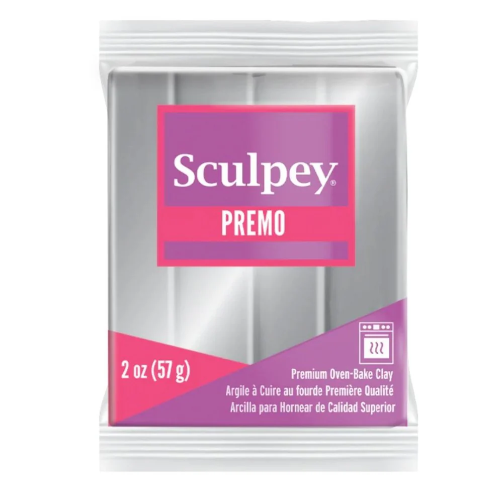 Sculpey Premo Accents 57gr - Plata 5129