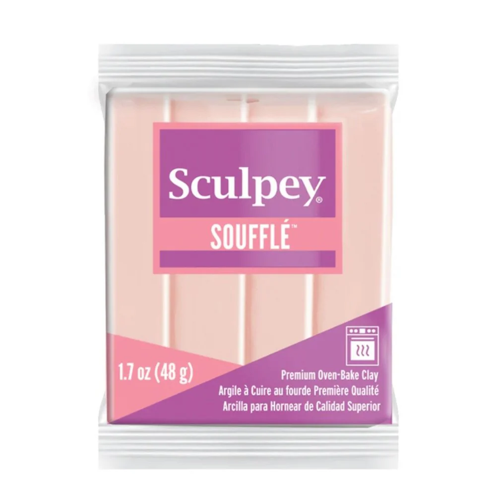 Sculpey Soufflé 48gr - Almond Rose 6055