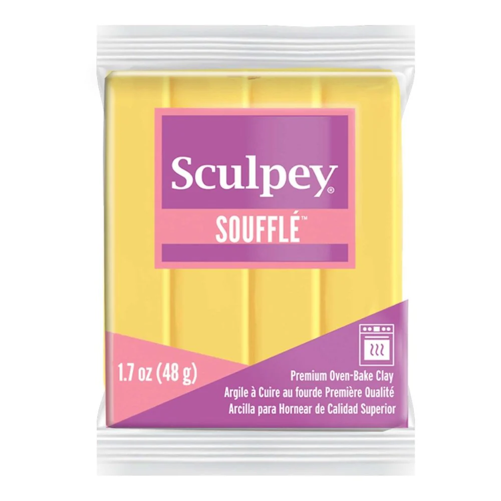 Sculpey Soufflé 48gr - Amarillo Canario 6072