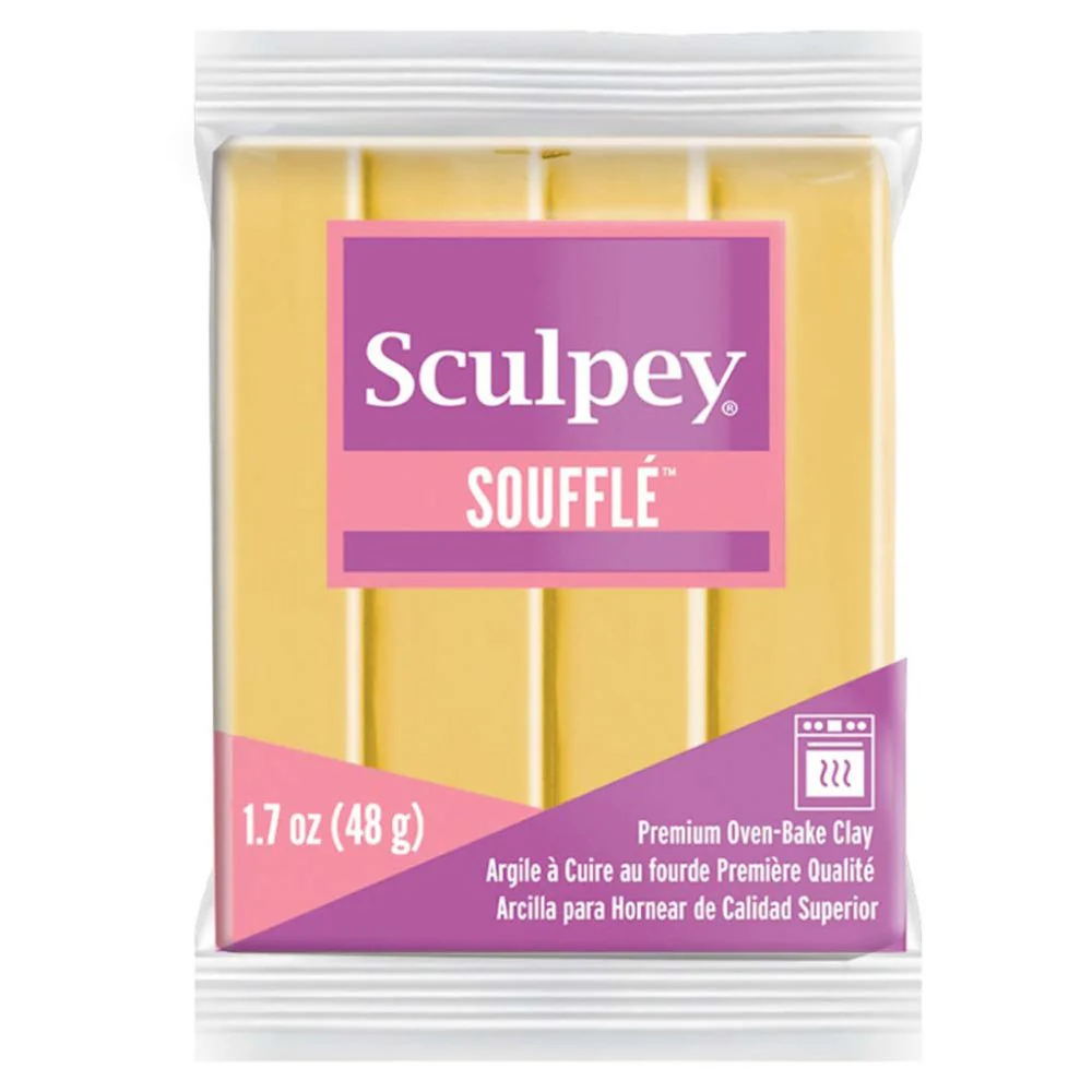 Sculpey Soufflé 48gr - Amarillo Ocre 6521