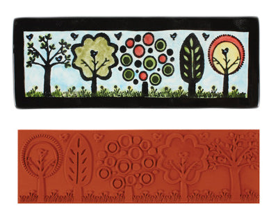 Sello Estampación Mayco - Árboles