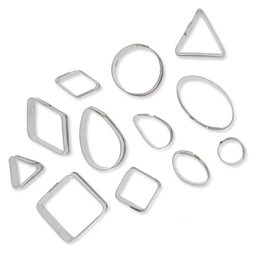 Set 12 minicortadores Formas Geométricas - Loisirs Creatifs