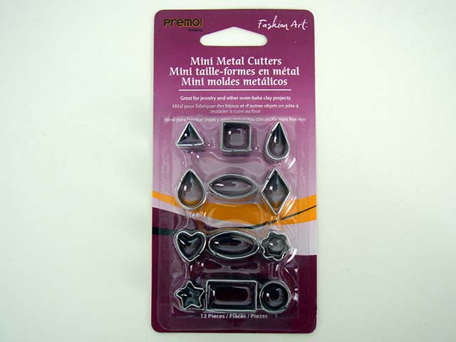 Set 12 minicortadores Formas Geométricas - Sculpey