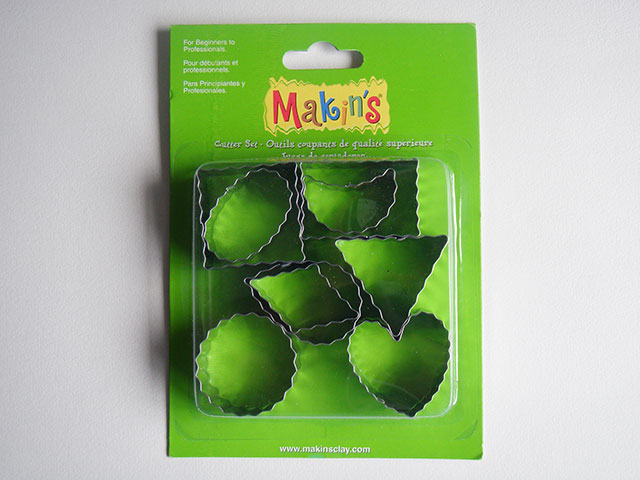 Set 9 cortadores Figuras Geométricas Onduladas