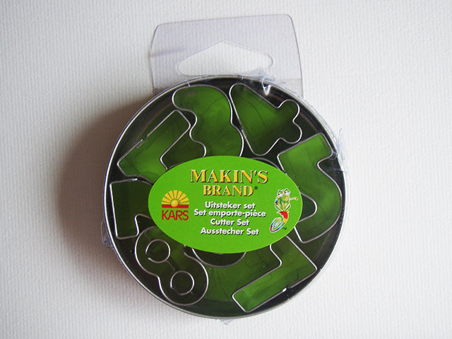 Set cortadores Números Makin's