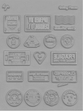 Set de texturas de 2 moldes - On The Road (Lisa Pavelka)