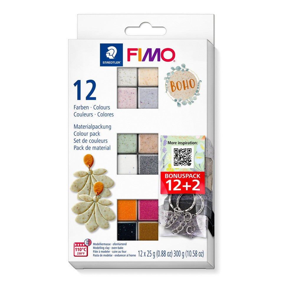 Set Fimo Effect 12 Colores - Boho