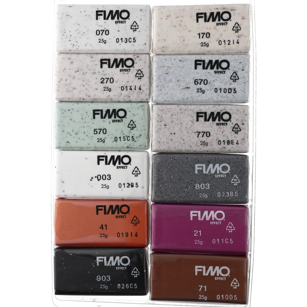 Set Fimo Effect 12 Colores - Boho