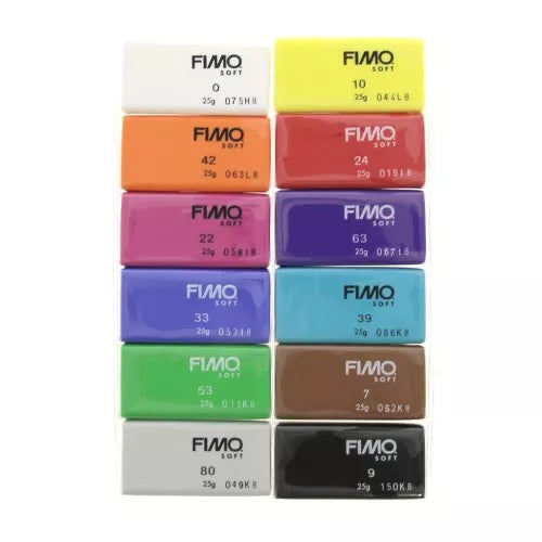 Set Fimo Soft 12 Colores - Basic