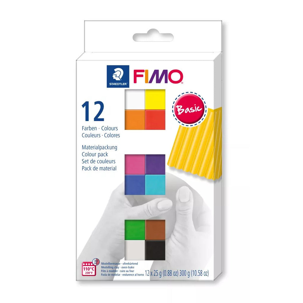 Set Fimo Soft 12 Colores - Basic